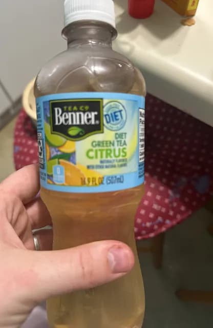 Benner Tea Co Diet Green Tea With Citrus