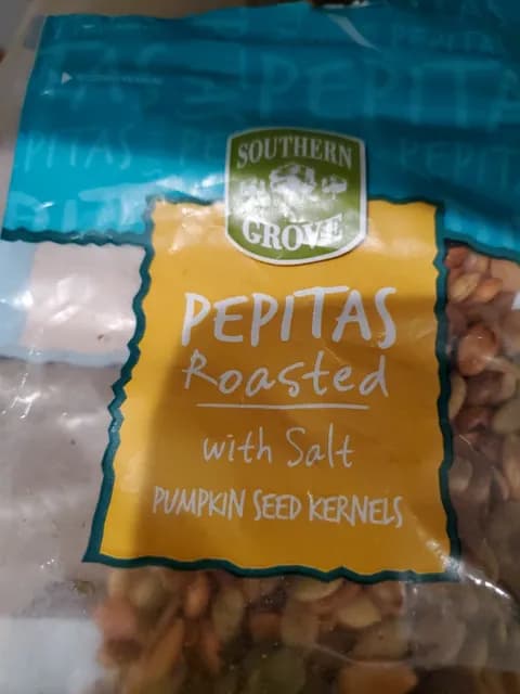 Southern Grove Pepitas Roasted Pumpkin Seed Kernels With Salt