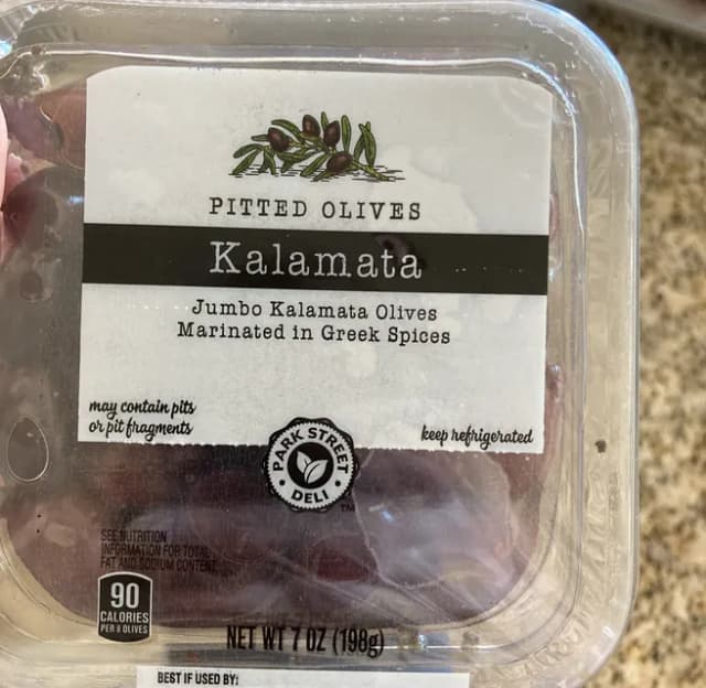 Is it Rye Free? Park Street Deli Pitted Jumbo Kalamata Olives