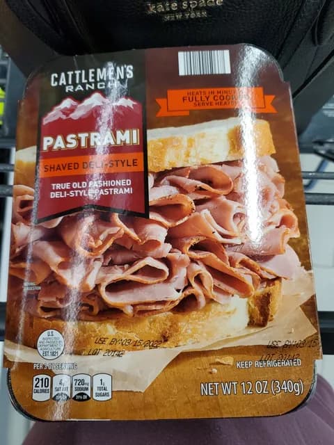 Cattlemen'S Ranch Shaved Deli-Style Pastrami