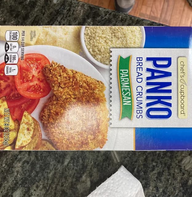 Chef'S Cupboard Parmesan Panko Bread Crumbs