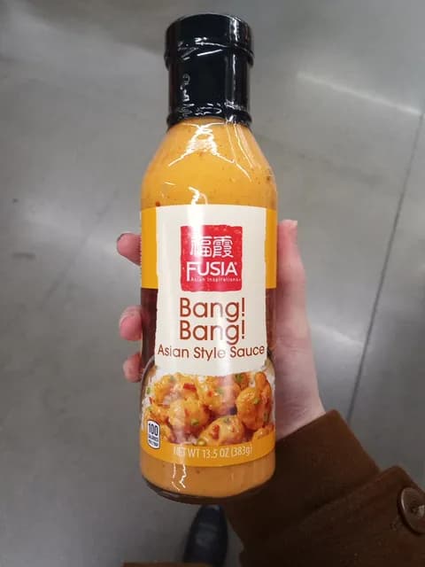 Is it Peanut Free? Fusia Asian Inspirations Bang! Bang! Asian Style Sauce