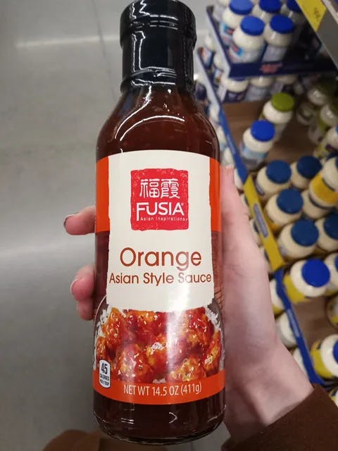 Is it Beef Free? Fusia Asian Inspirations Orange Asian Style Sauce