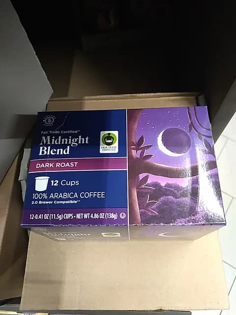Barissimo Midnight Blend Dark Roast 100% Arabica Coffee