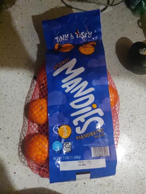 Tiny & Tasty Easy Peel Mandies Mandarins