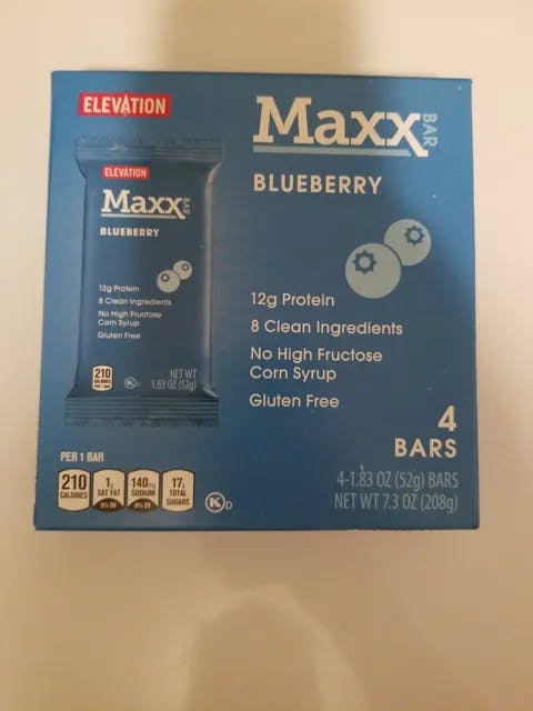 Is it Gluten Free? Elevation Blueberry Maxx Bar