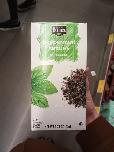 Tea Co Benner Peppermint Herbal Tea