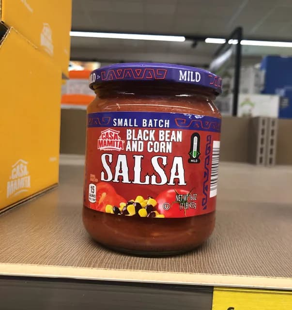 Casa Mamita Mild Black Bean And Corn Salsa