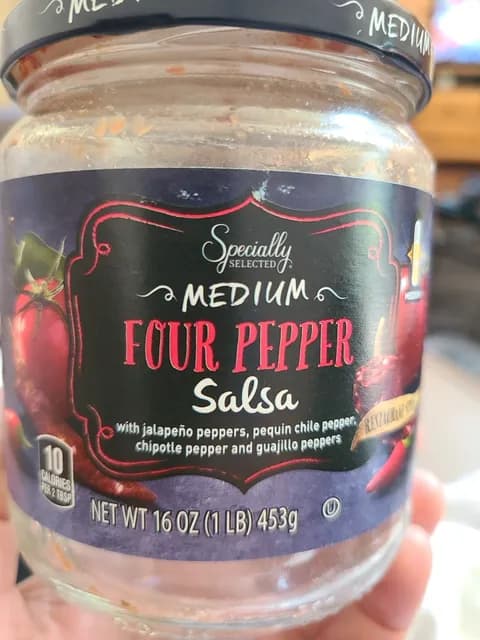 Specially Selected Medium Four Pepper Salsa
