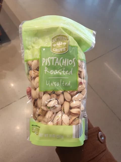 Southern Grove Pistachios Roasted Unsalted