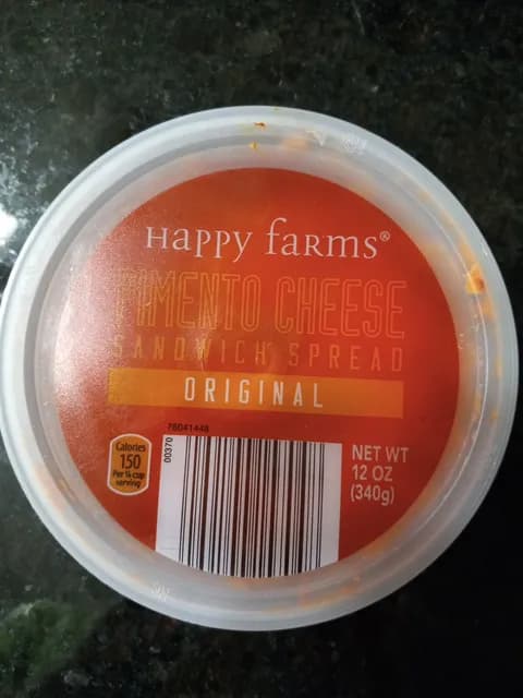 Is it PCOS Friendly? Happy Farms Pimento Cheese Sandwich Spread