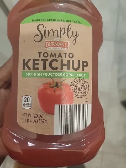 Is it Pregnancy Friendly? Burman's Simply Tomato Ketchup