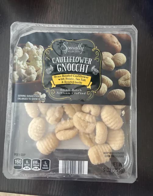 Is it Nutmeg Free? Specially Selected Cauliflower Gnocchi