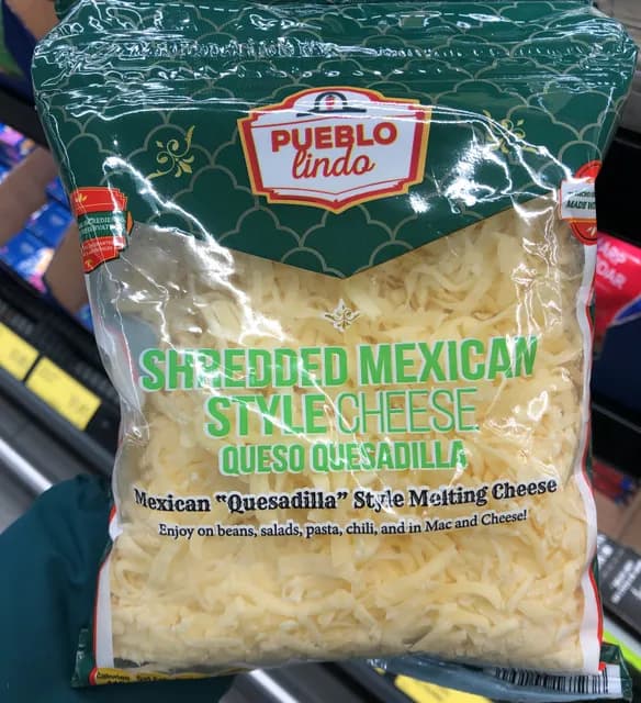 Pueblo Lindo Shredded Mexican Style Cheese