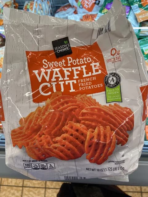 Season'S Choice Sweet Potato Waffle Cut French Fried Potatoes