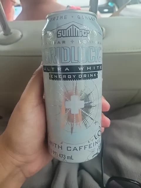 Summit Gridlock Ultra White Energy Drink
