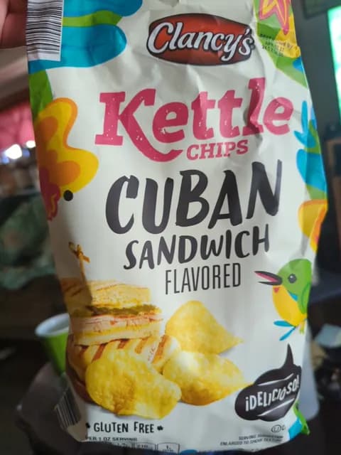 Is it Shellfish Free? Clancy's Kettle Chips Cuban Sandwich Flavored