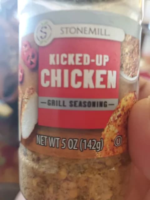 Stonemill Kicked-Up Chicken Grill Seasoning