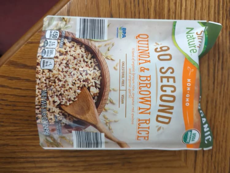 Simply Nature Organic 90 Second Quinoa & Brown Rice