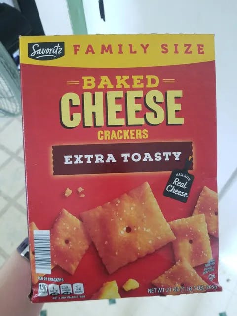 Is it Vegan? Savoritz Extra Toasty Baked Cheese Crackers