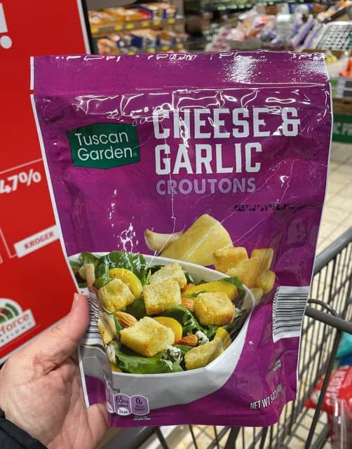 Tuscan Garden Cheese & Garlic Croutons