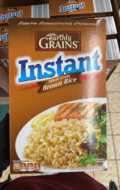 Is it Whole 30? Earthly Grains Instant Whole Grain Brown Rice