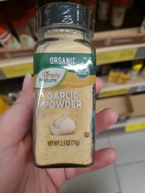 Simply Nature Organic Garlic Powder