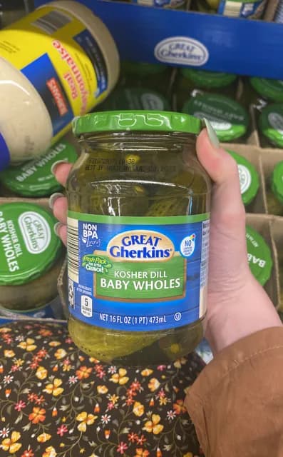 Great Gherkins Baby Wholes Kosher Dill
