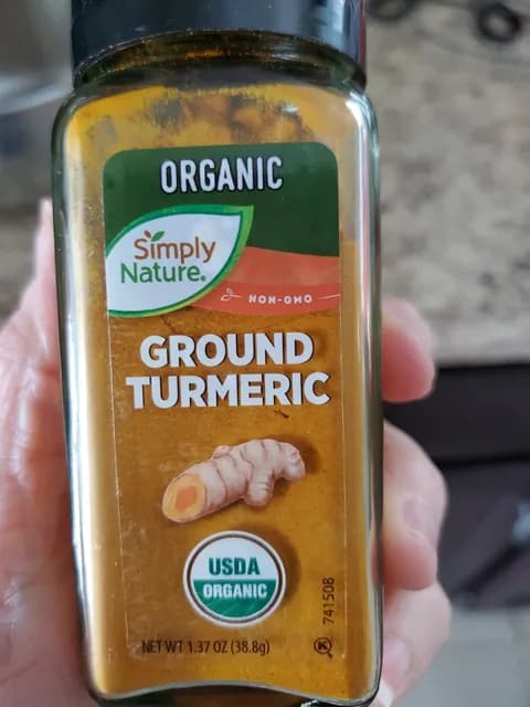 Simply Nature Organic Non-Gmo Ground Turmeric