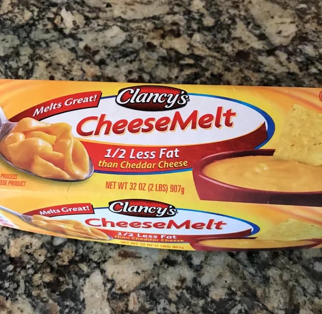 Clancy'S Cheesemelt, Ess Fat Than Cheddar Cheese