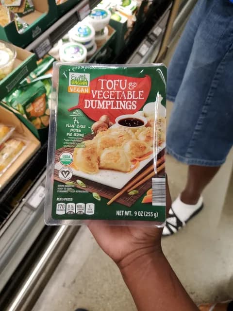 Earth Grown Tofu & Vegetable Dumplings Vegan