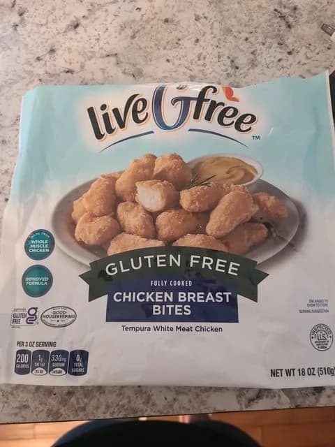 Is it Rye Free? Livegfree Chicken Breast Bites