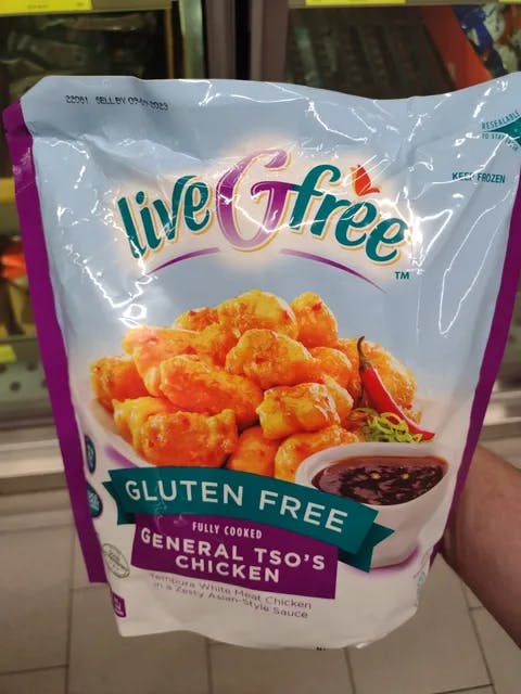 Is it Shellfish Free? Livegfree Gluten Free General Tso's Chicken