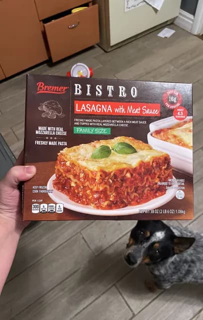 Bremer Bistro Lasagna With Meat Sauce