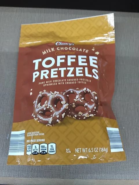 Is it Breastfeeding Friendly? Clancy's Milk Chocolate Covered Toffee Pretzels