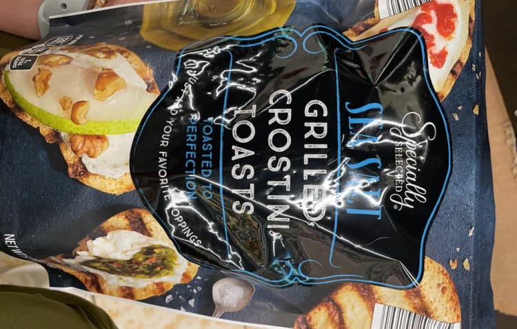 Specially Selected Sea Salt Grilled Crostini Toasts