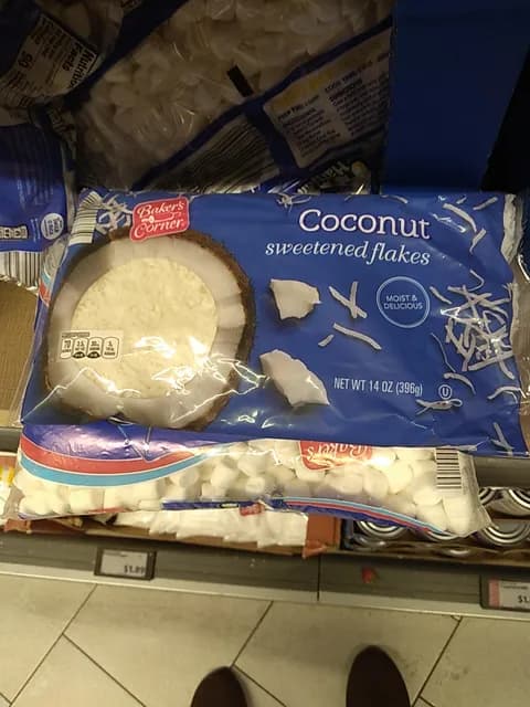 Baker'S Corner Coconut Sweetened Flakes