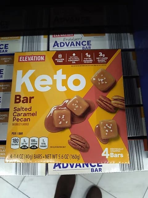 Is it Wheat Free? Elevation Keto Bar Salted Caramel Pecan