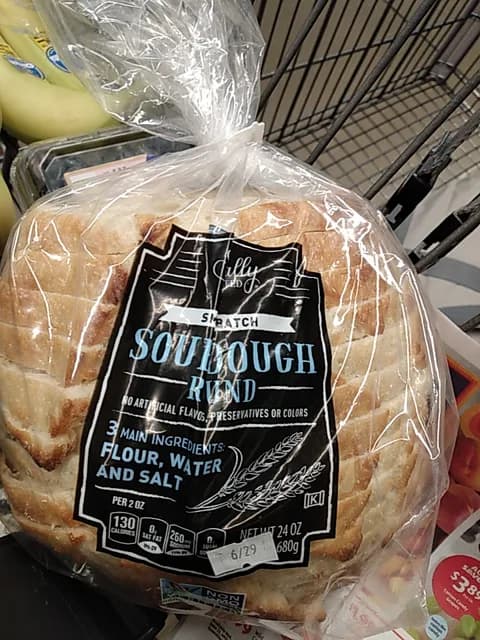 Is it Artificial Food Coloring Free? Specially Selected Sourdough Round