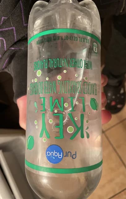 Puraqua Key Lime Sparkling Water Beverage