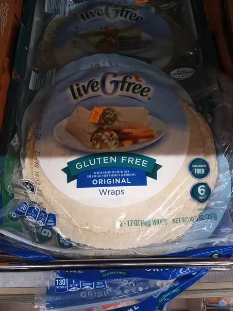 Is it Corn Free? Livegfree Gluten Free Original Wraps