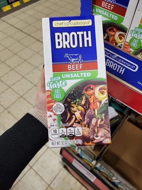 Chef's Cupboard Unsalted Beef Broth