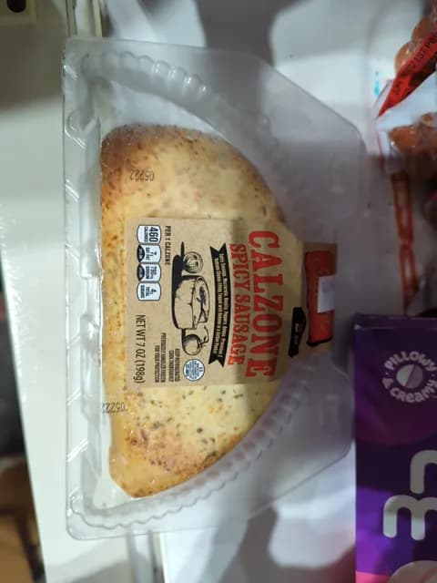 Mama Cozzi'S Pizza Kitchen Calzone Spicy Sausage