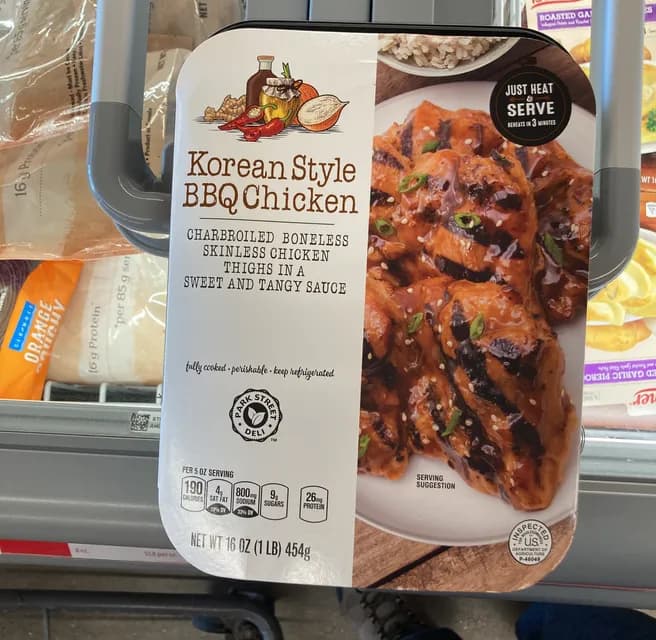 Park Street Deli Korean Style Bbq Chicken