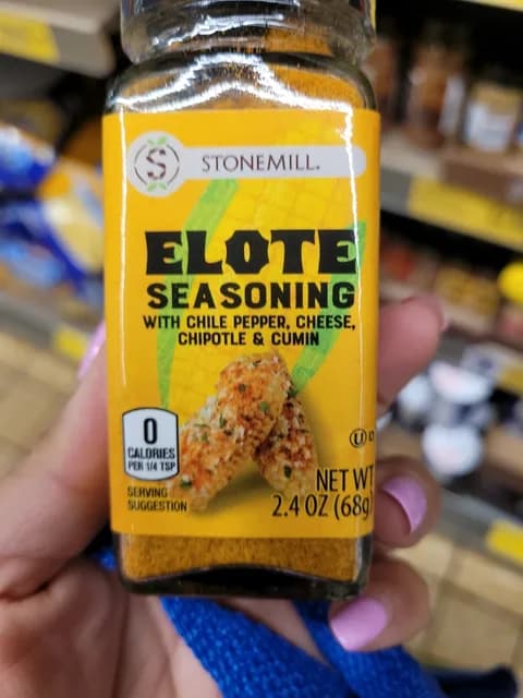 Stonemill Elote Seasoning With Chile Pepper, Cheese, Chipotle & Cumin
