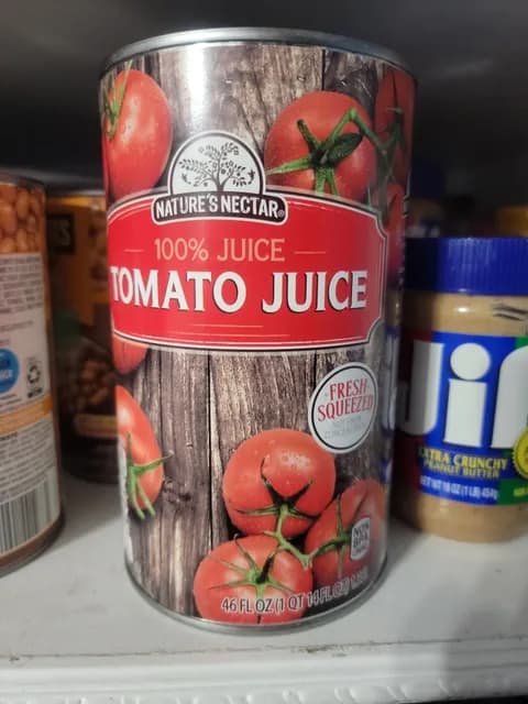 Nature'S Nectar 100% Tomato Juice
