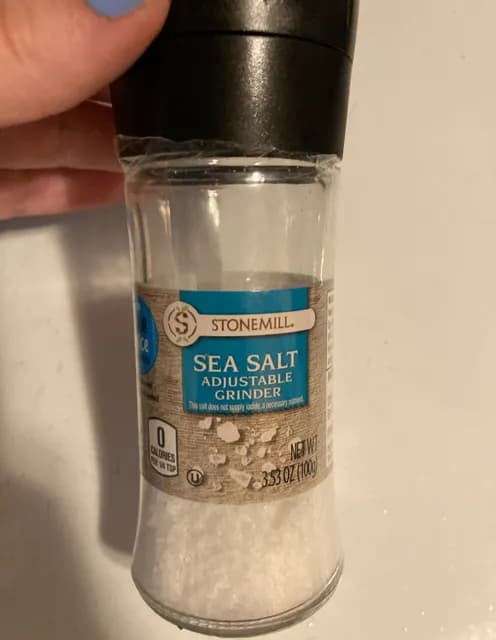 Stonemill Sea Salt Adjustable Grinder