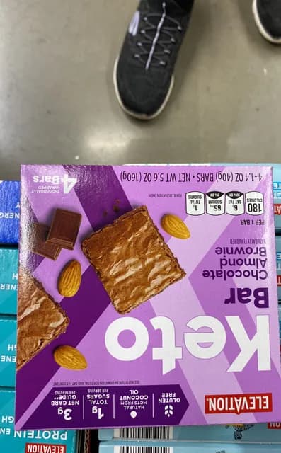 Is it Pescatarian? Elevation Keto Bar Chocolate Almond Brownie Bars