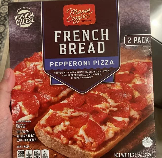 Mama Cozzi'S French Bread Pepperoni Pizza