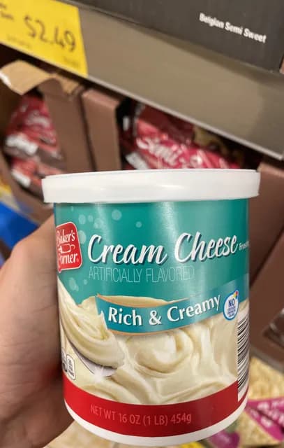 Baker'S Corner Rich & Creamy Cream Cheese Frosting